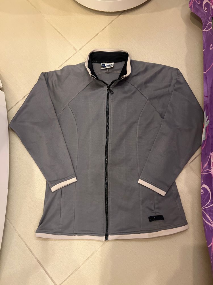 Grey Zip-Up Jacket