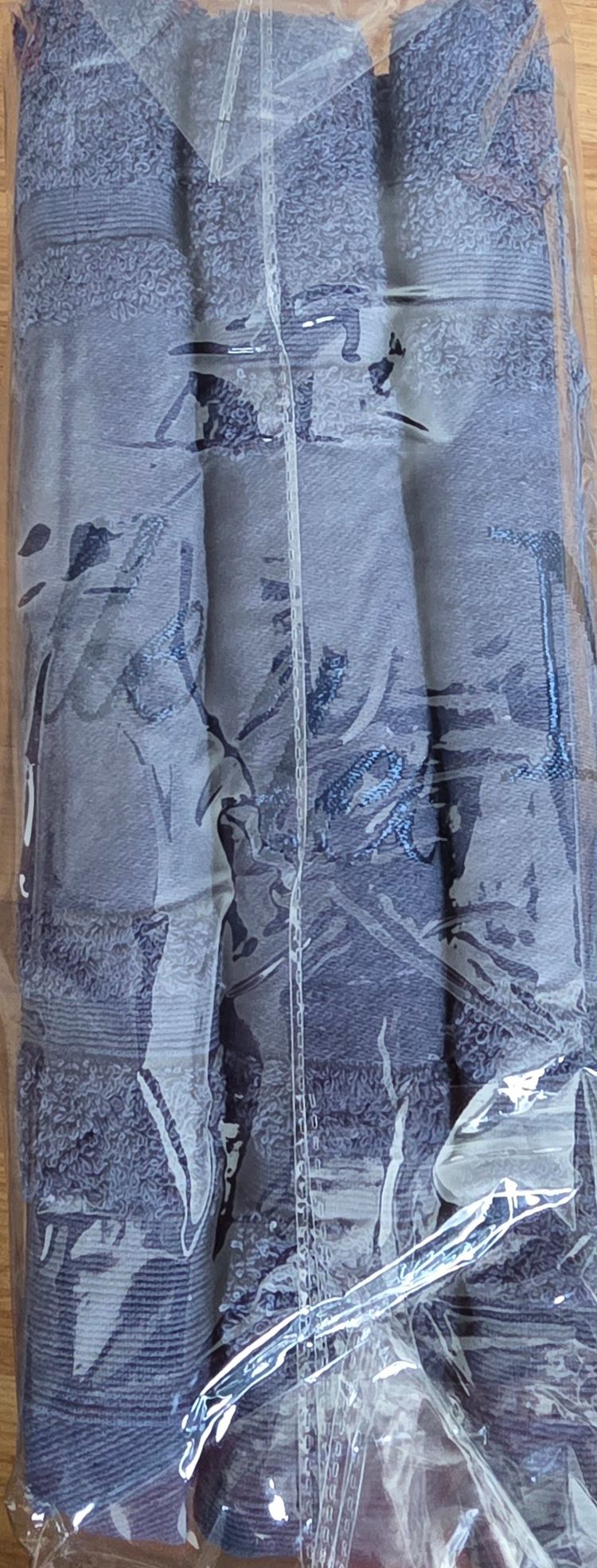 Immagine di Pack of 3 Slate Blue Colour Next Xl Bath Sheet Priced Marked £49 4