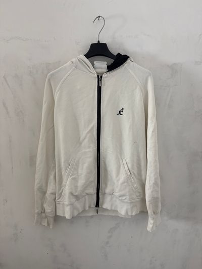 Kangol White Zip-Up Hoodie