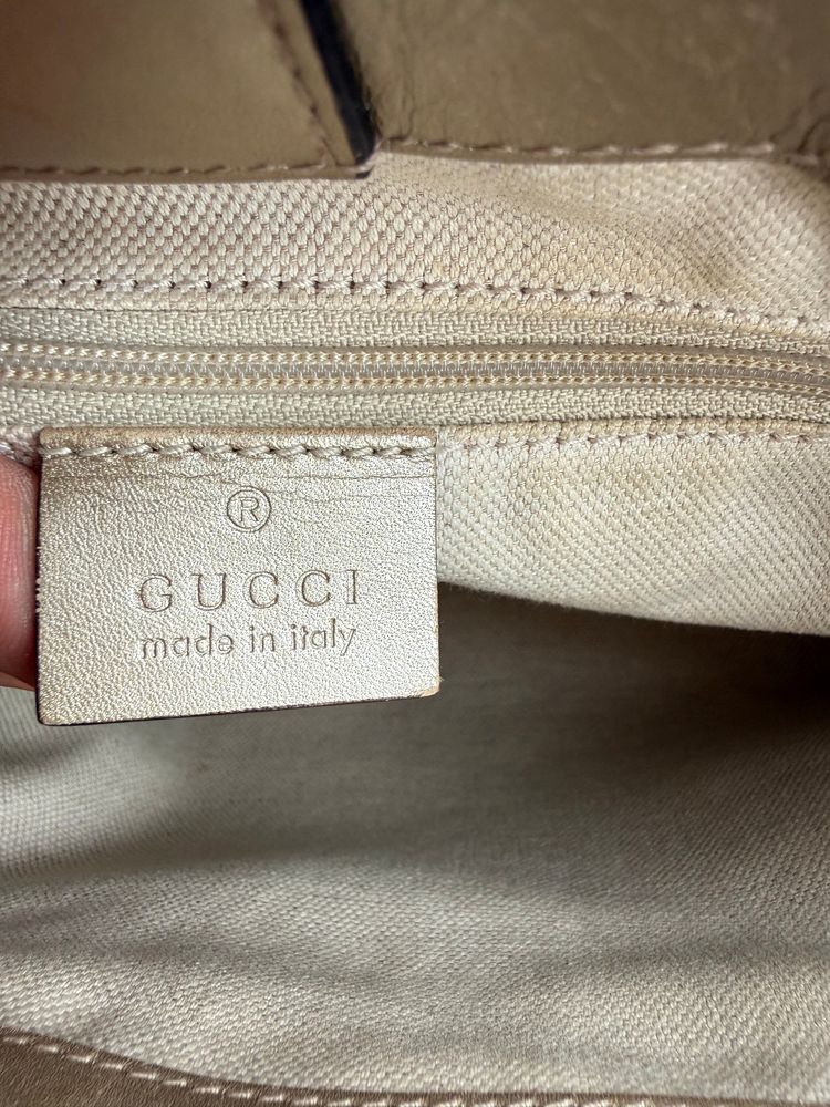 Vintage Gucci Metallic Guccissima Sukey Shoulder Bag image 17