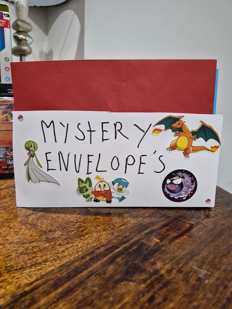 3 x Mystery Envelopes