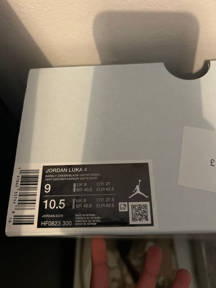 Jordan Luka 4 Men’s Trainers UK 8 EUR 42.5 2