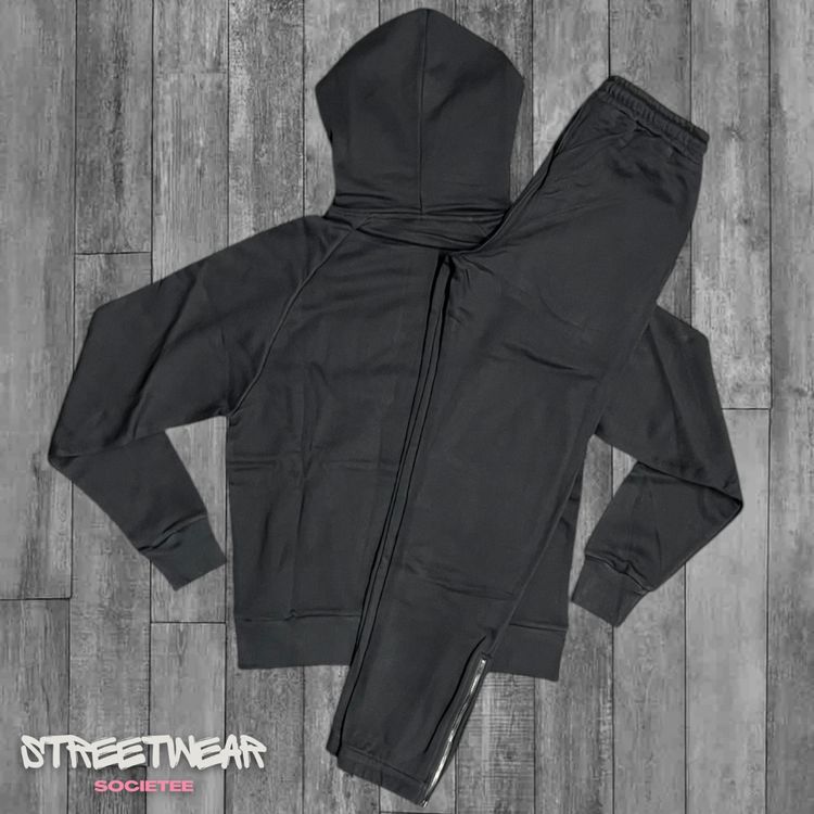 Trapstar Chenille Decoded Tracksuit Black/Purple 2