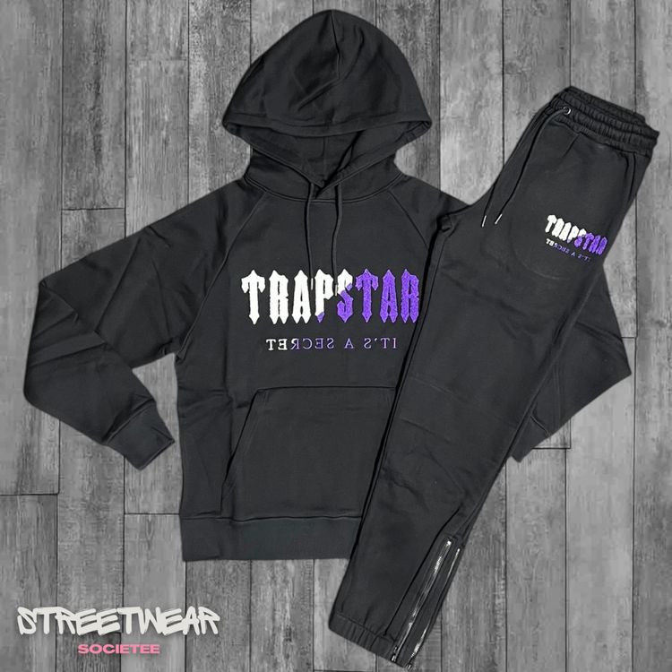Trapstar Trapstar Chenille Decoded Tracksuit Black/Purple product image