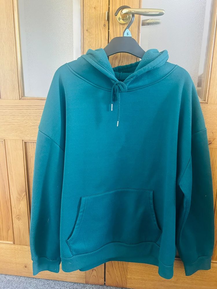 Shein Teal Hoodie image 1