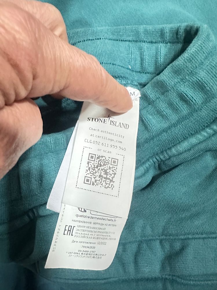 Stone Island Blue T-Shirt And Shorts Set image 5
