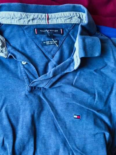 Tommy Hilfiger Blue Polo Shirt