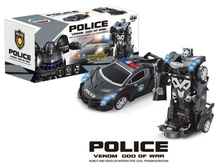 Police Police Venom God Of War Robot And Vehicle Toy product image