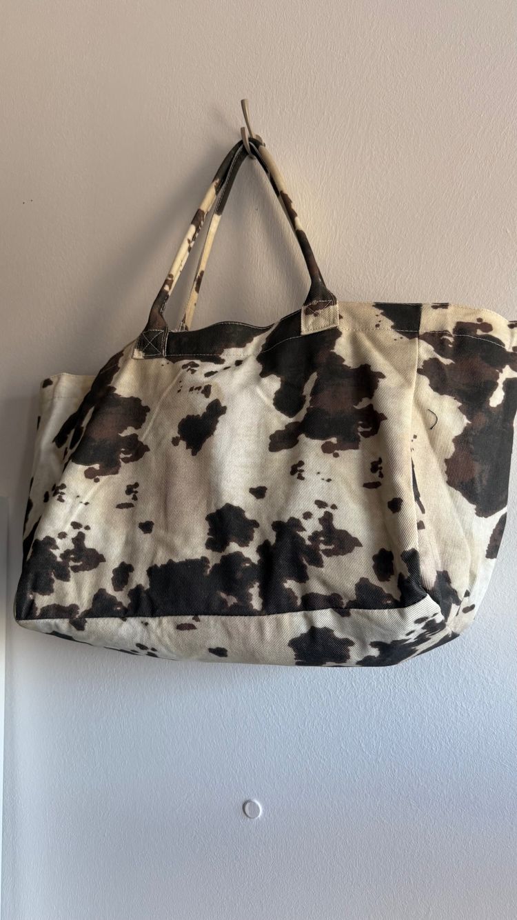 Cow Print Tote Bag torba krowa