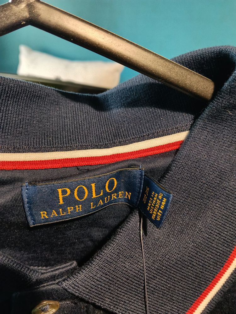 Immagine di Polo Ralph Lauren Navy Polo Shirt 3