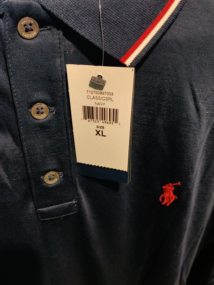 Immagine di Polo Ralph Lauren Navy Polo Shirt 5