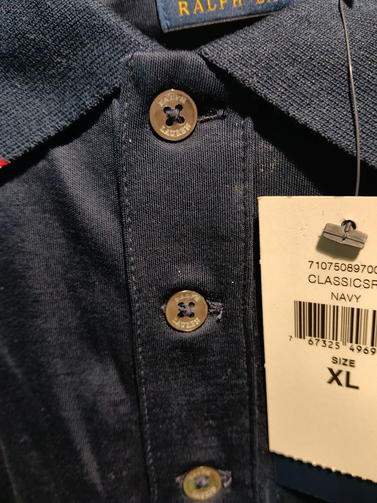 Immagine di Polo Ralph Lauren Navy Polo Shirt 2
