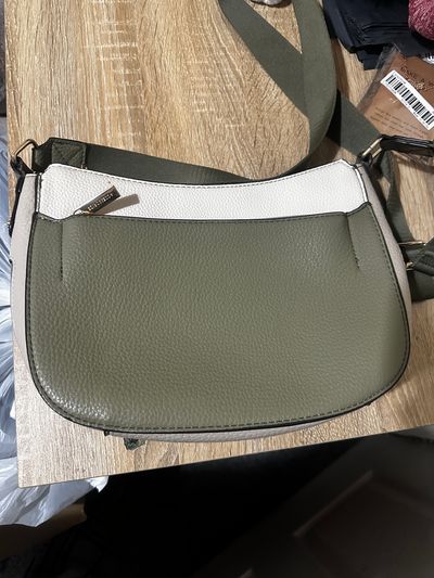 Two-Tone Crossbody Bag