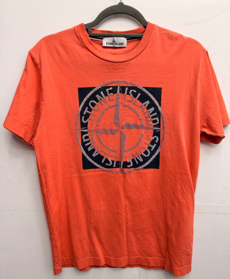 Stone Island Orange T-Shirt