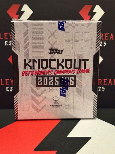 Topps Knockout Uefa Womens Champions League 2025-26 Hobby box