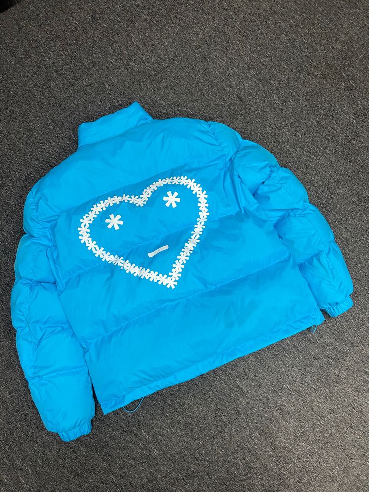 Carsicko Blue Puffer Jacket