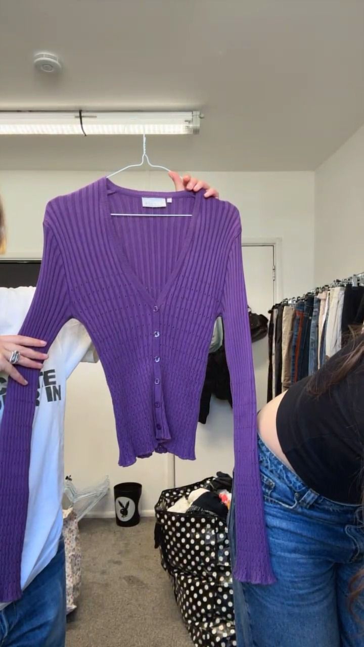 Other purple caridgan size m product image