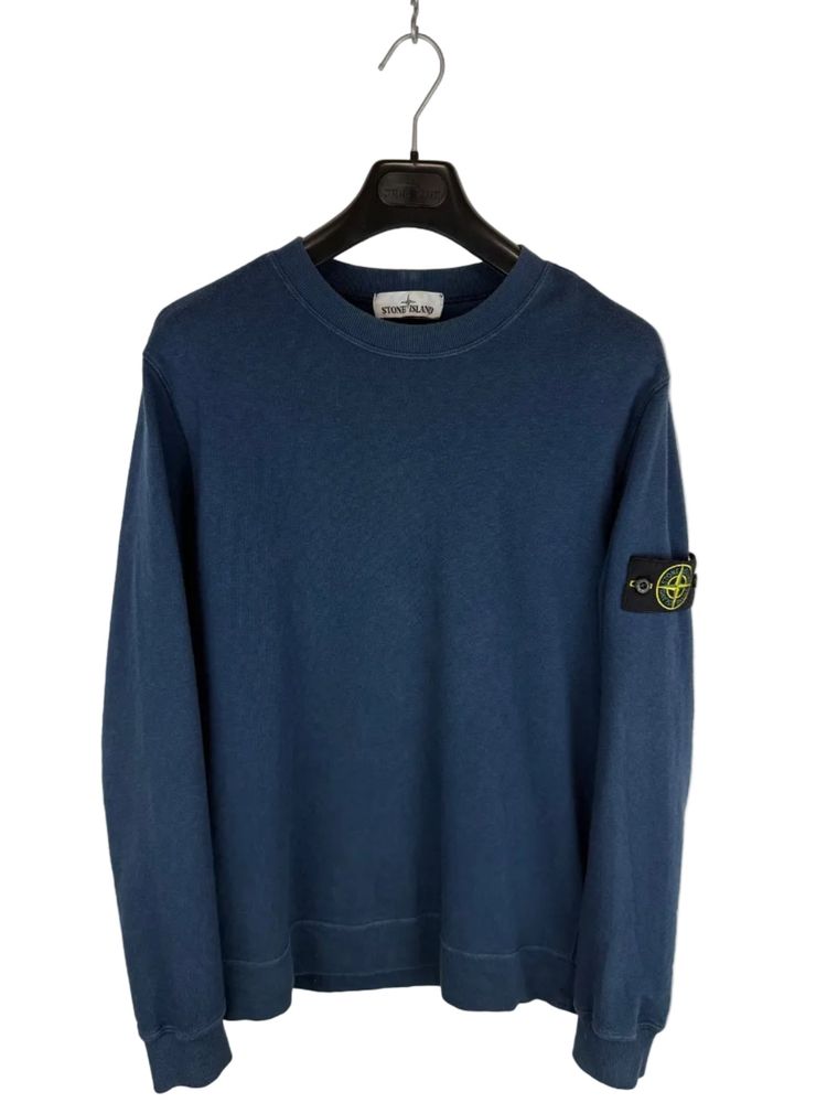 Felpa blu Stone Island - Taglia M image 1