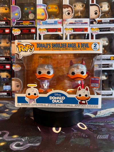 Funko Pop! Donald Duck - Shoulder Angel & Devil 2 Pack