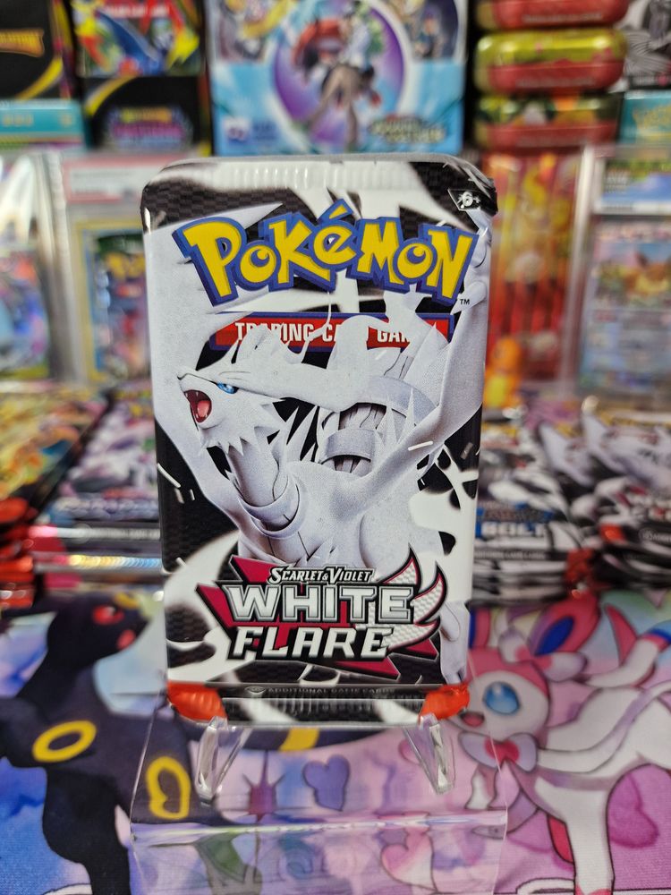 White flare single booster pack