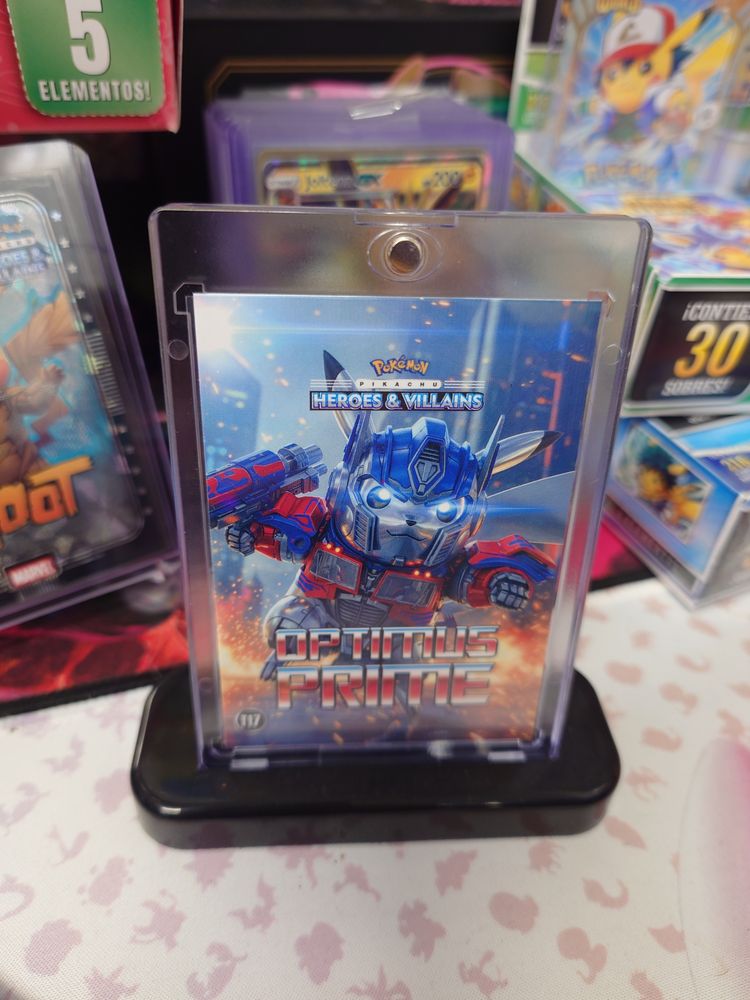 Optimus Prime Collectible Card