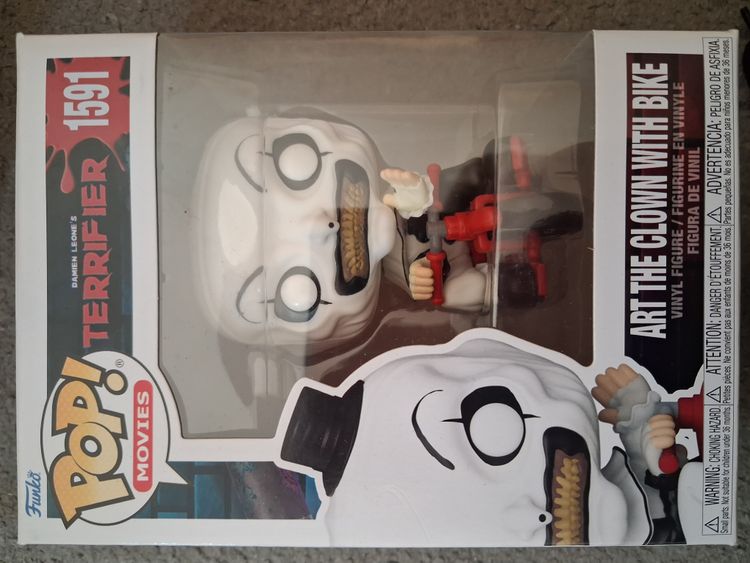 Funko Funko Pop! Movies Art The Clown With Bike Vinyl Figure product image