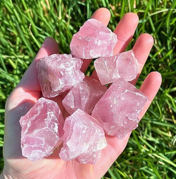 Pink Raw Crystals image 1