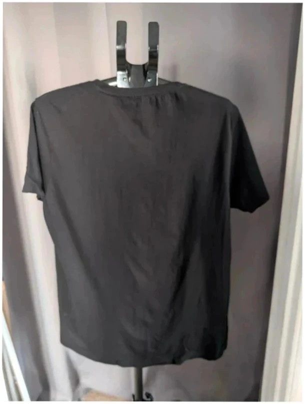 Ramones Black Eagle Logo Graphic Band T Shirt L UK 14 16 image 2