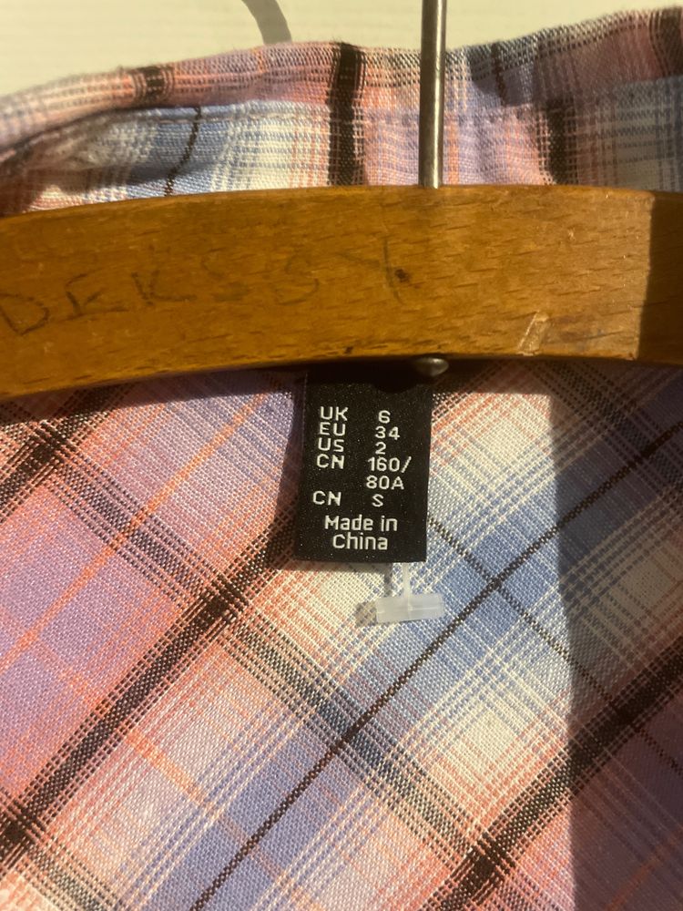 Plaid Button-Up Shirt obraz 2