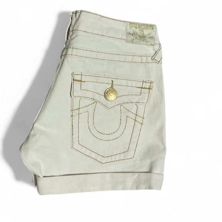Immagine di Y2K True Religion Denim Shorts size S low rise  2
