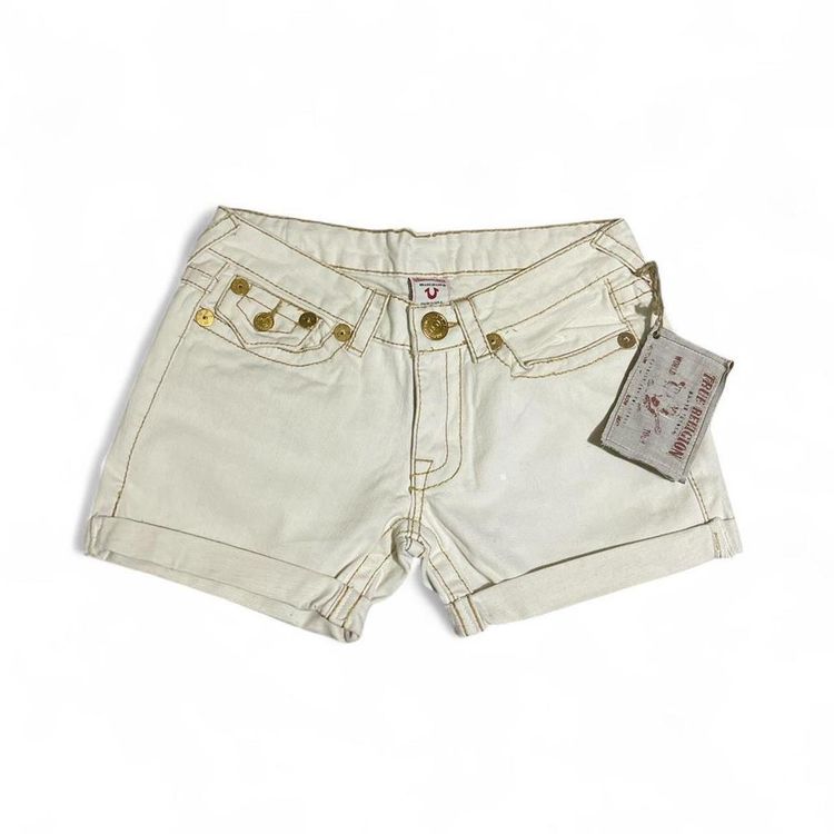 Immagine di Y2K True Religion Denim Shorts size S low rise  3