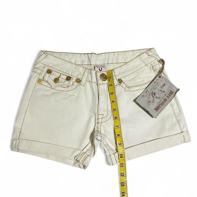 Immagine di Y2K True Religion Denim Shorts size S low rise  8
