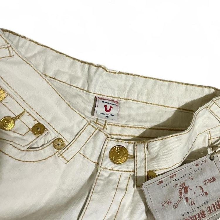 Immagine di Y2K True Religion Denim Shorts size S low rise  6