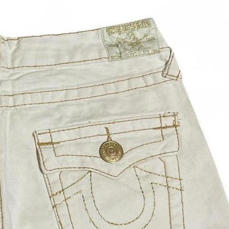 Immagine di Y2K True Religion Denim Shorts size S low rise  4