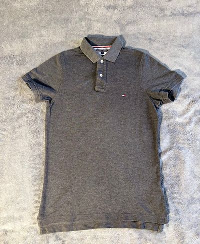 Tommy Hilfiger Grey Polo Shirt
