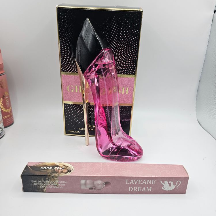 Pink High Heel Shaped Perfumes & 35ml Perfume