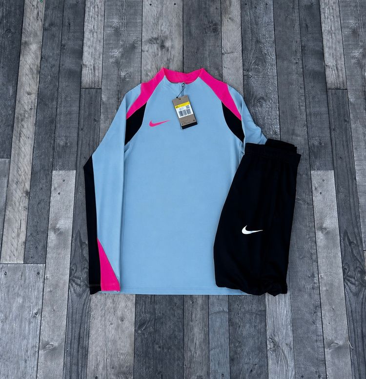 Nike Strike 1/4 Zip Tracksuit Set - ‘Black White Hyper Pink’ - Size Small, XXL