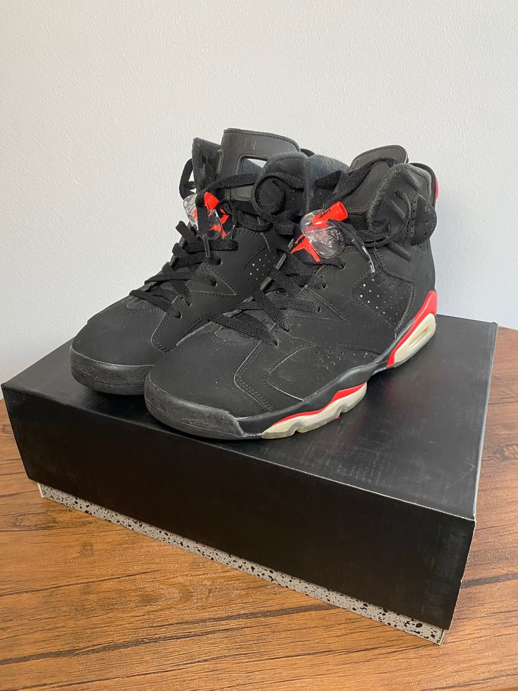 Black And Red High-Top Sneakers image 1