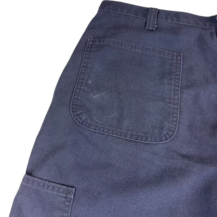 Carhartt Wide Leg Workwear Trousers Navy imagen 3
