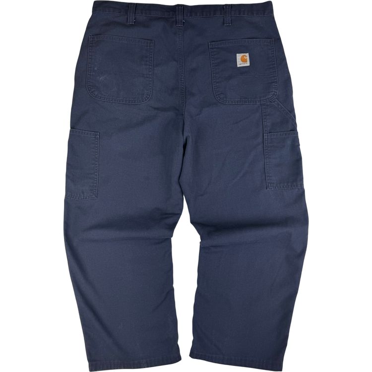 Carhartt Wide Leg Workwear Trousers Navy imagen 1