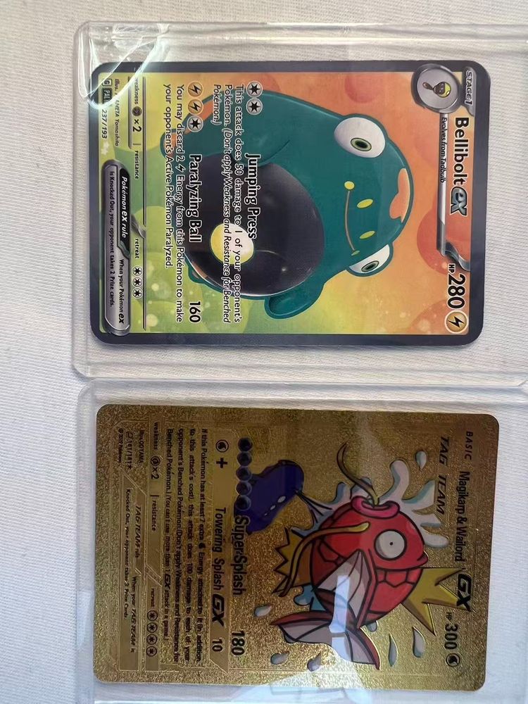 Bellibolt Gx And Magikarp Gx Pokémon Cards imagen 1