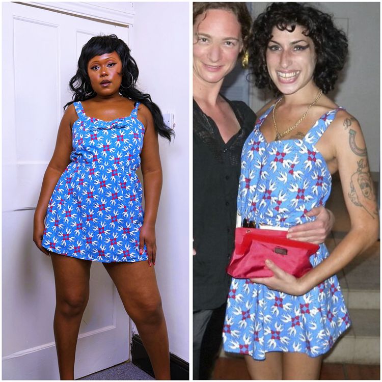 Vintage Rockabilly Dress ASO Amy Winehouse 2008