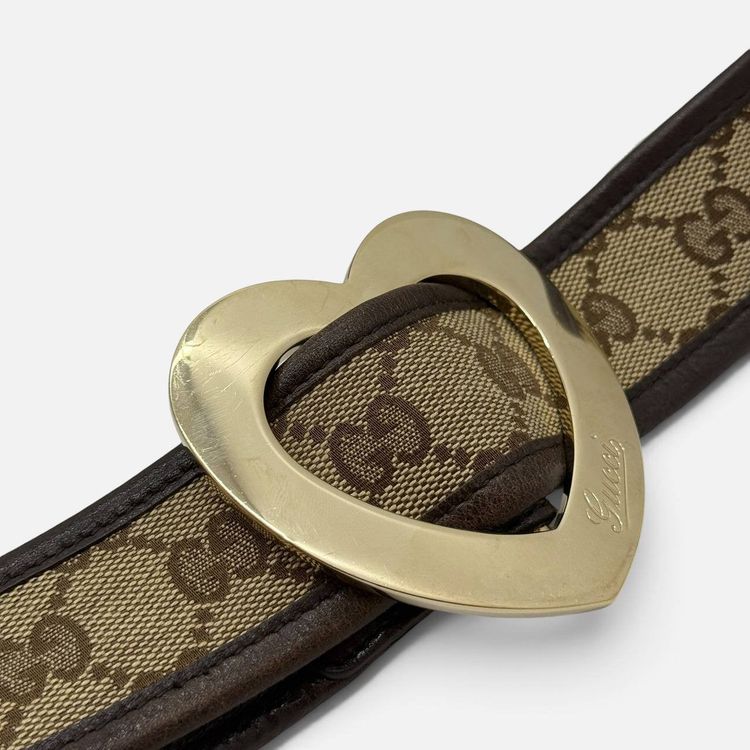 Cintura regolabile con fibbia a cuore image 6
