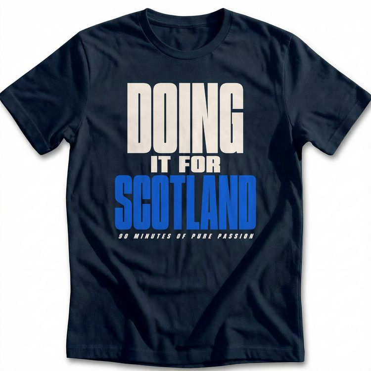 Doing It For Scotland Football T-Shirt 3