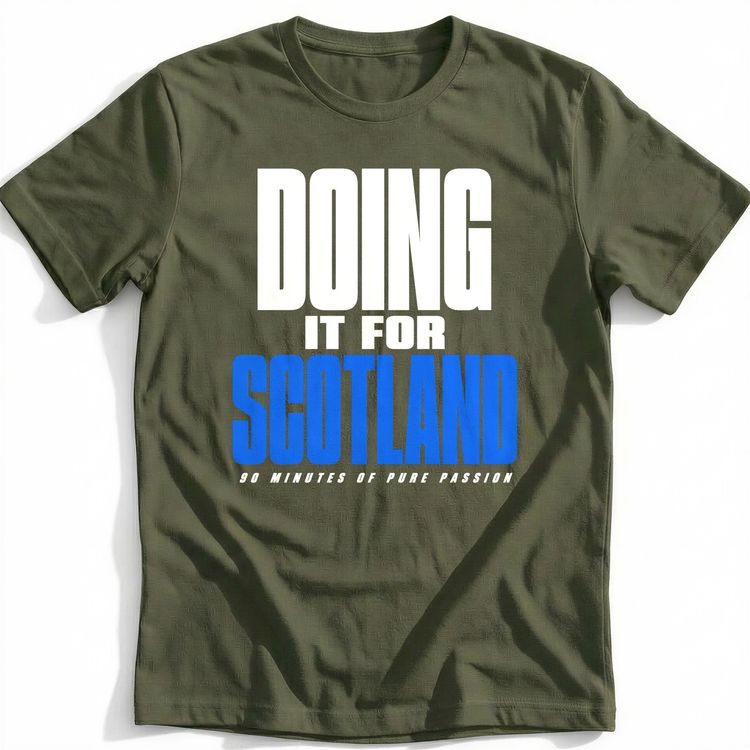 Doing It For Scotland Football T-Shirt 2