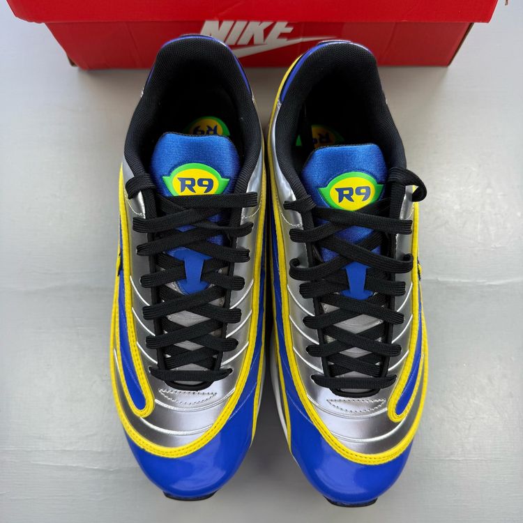 Immagine di Nike Air Max Joga Bonito R9 Size UK 9 Metallic Silver Men's Trainers IX8646-001 8