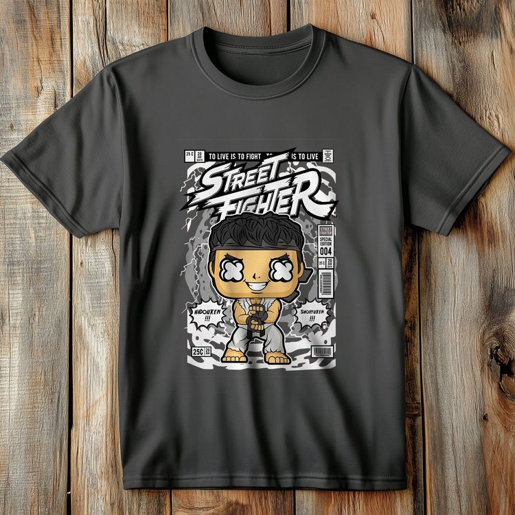 Ryu-mazing Street Fighter T-Shirt 4