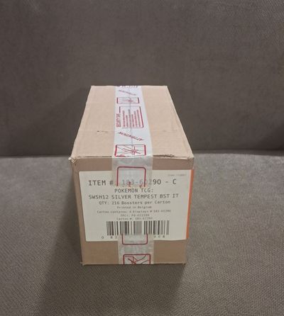 Pokemon Case siglato di Tempesta Argentata ITA DA 6 Box