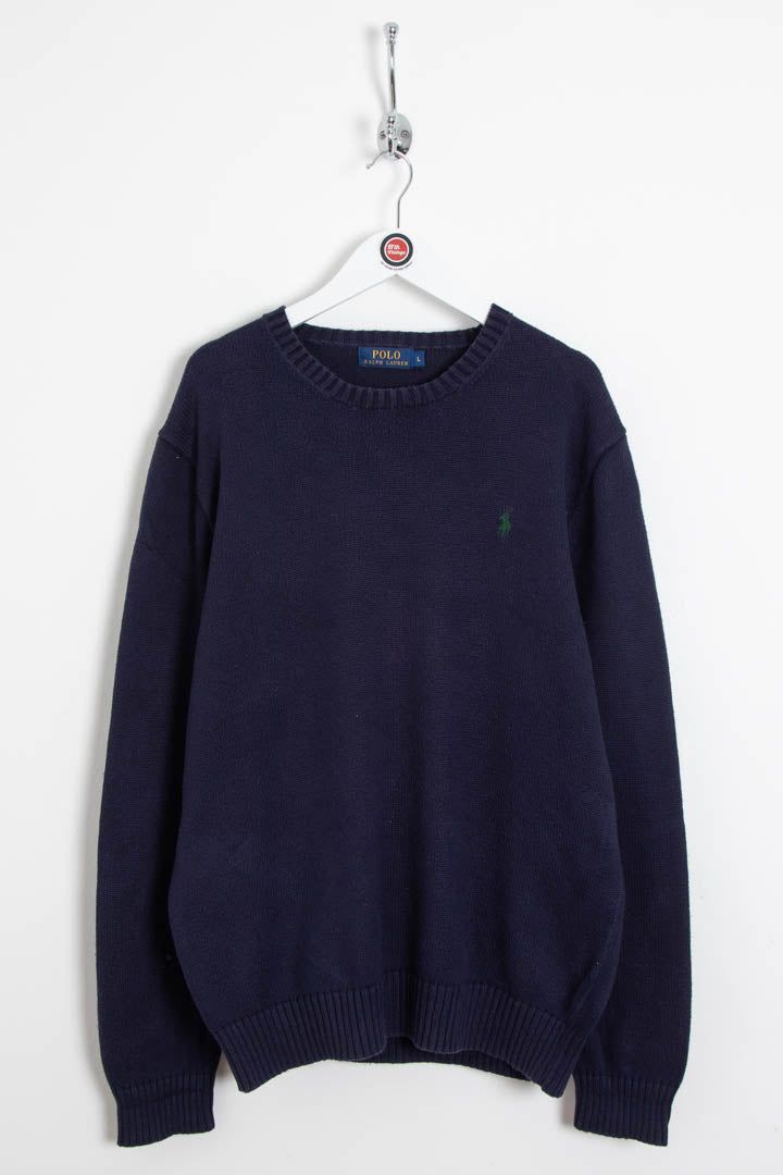 Polo Ralph Lauren Knitted Crew Neck Jumper (L) image 1