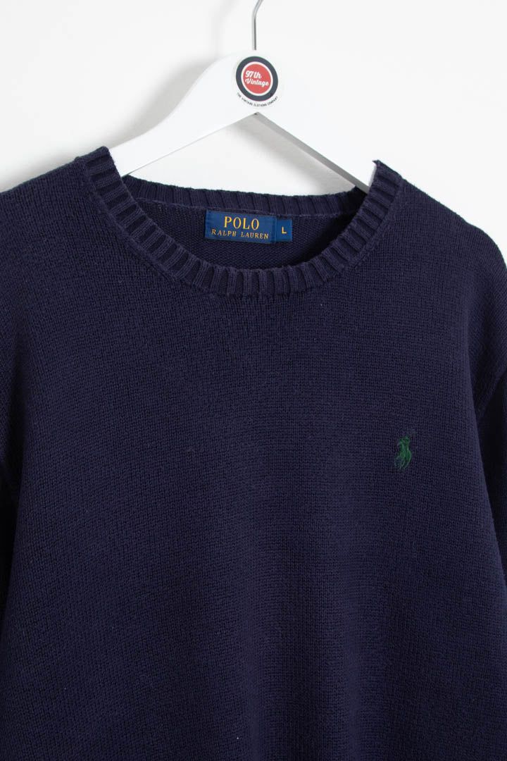 Immagine di Polo Ralph Lauren Knitted Crew Neck Jumper (L) 4